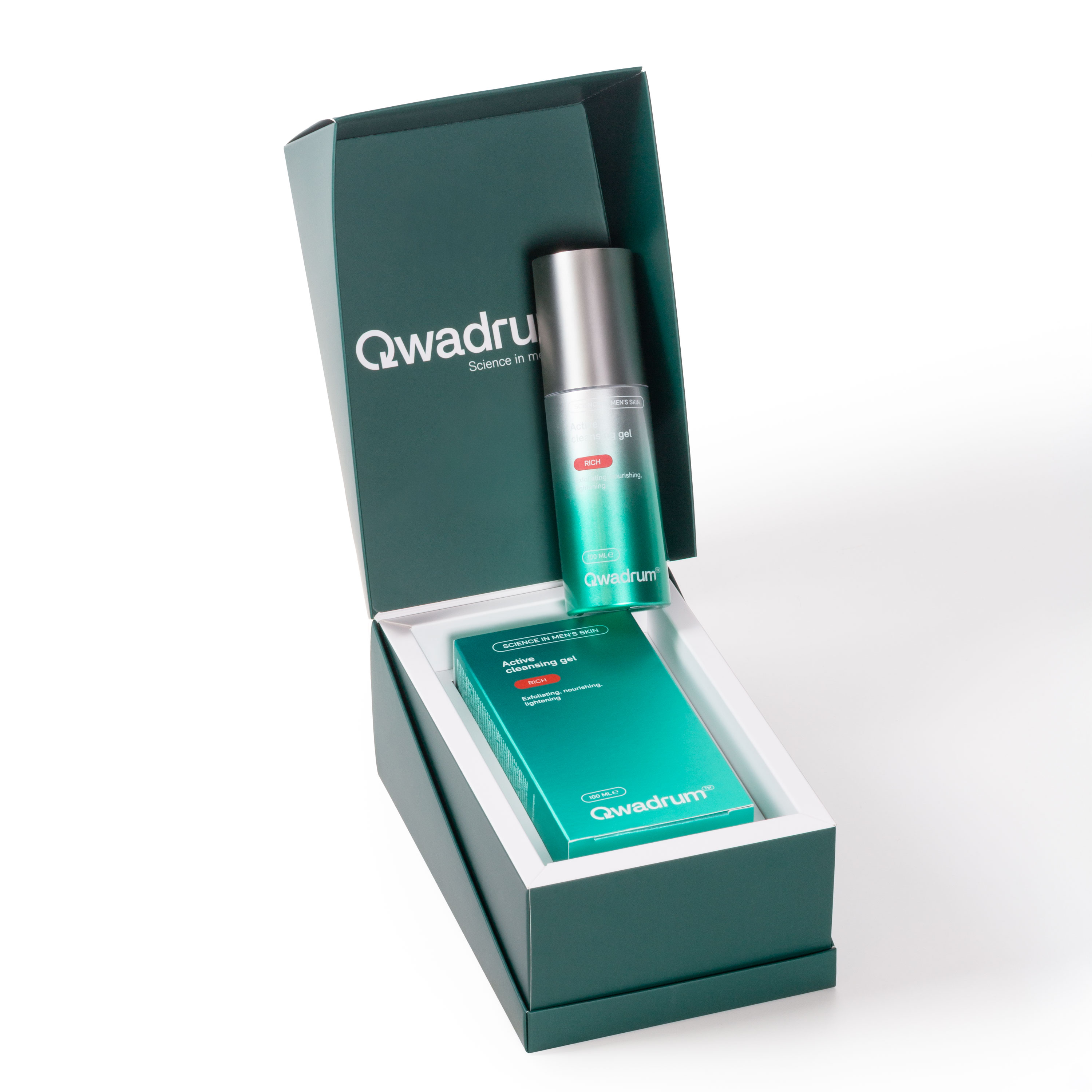 Active cleansing gel