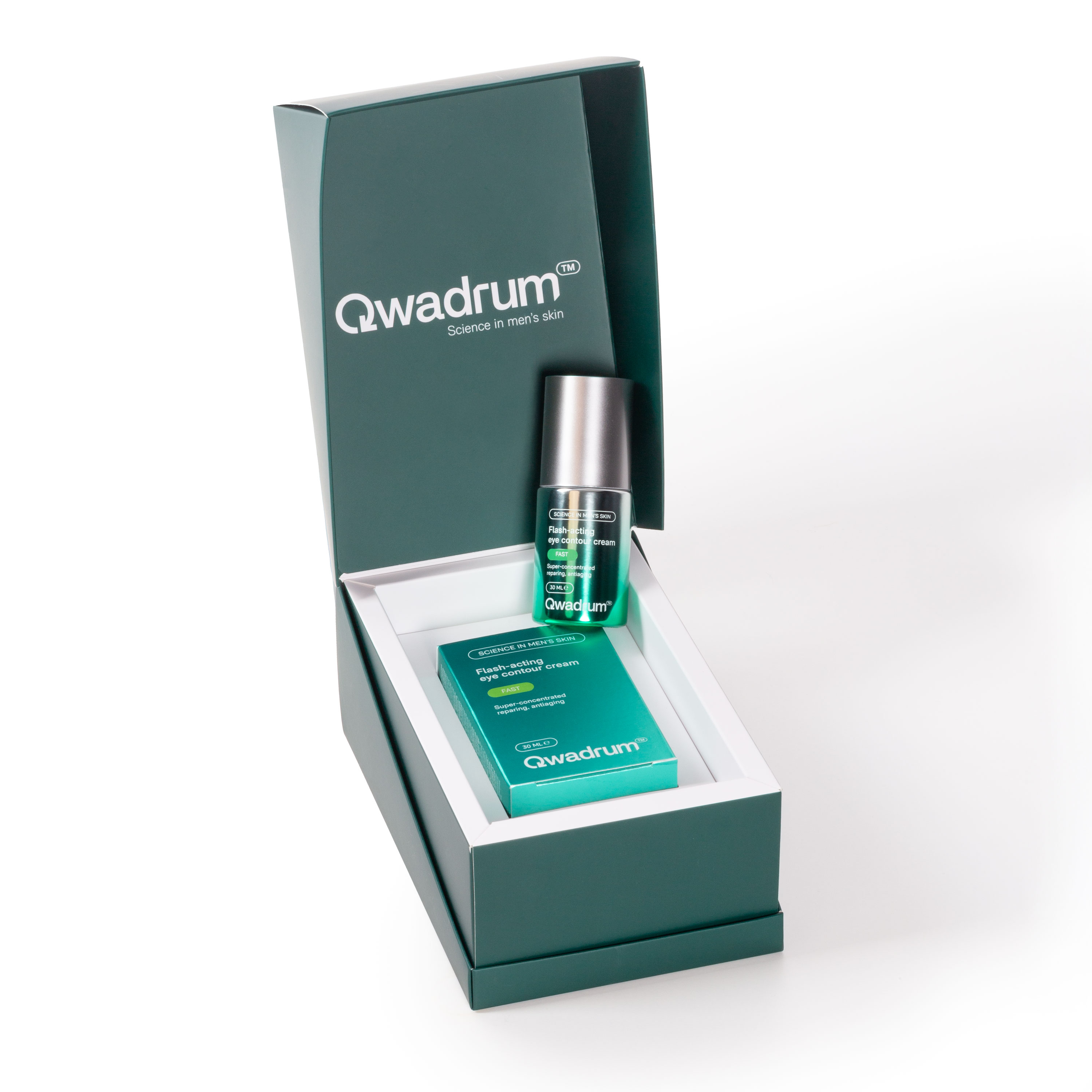 Flash-acting eye contour cream